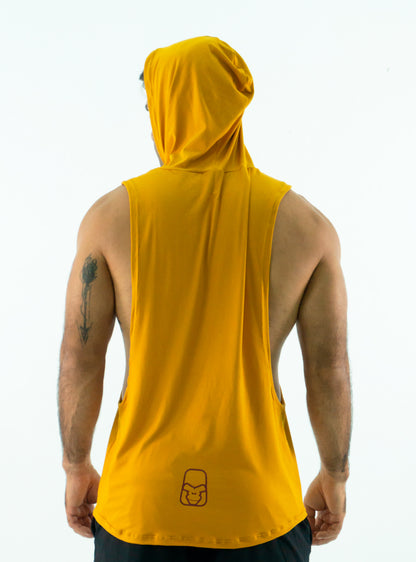 HODDIE MUSCLE MUSTARD TANK TOP