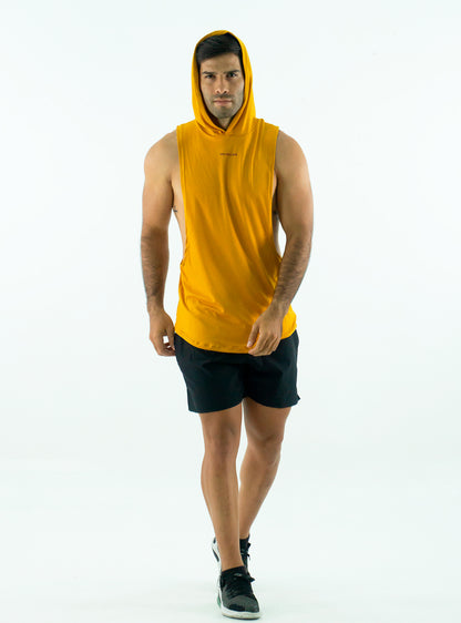 HODDIE MUSCLE MUSTARD TANK TOP