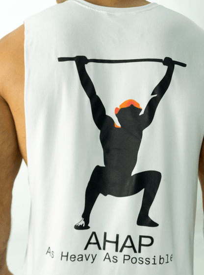 MUSCLE SEAMLESS 'AHAP' TANK TOP