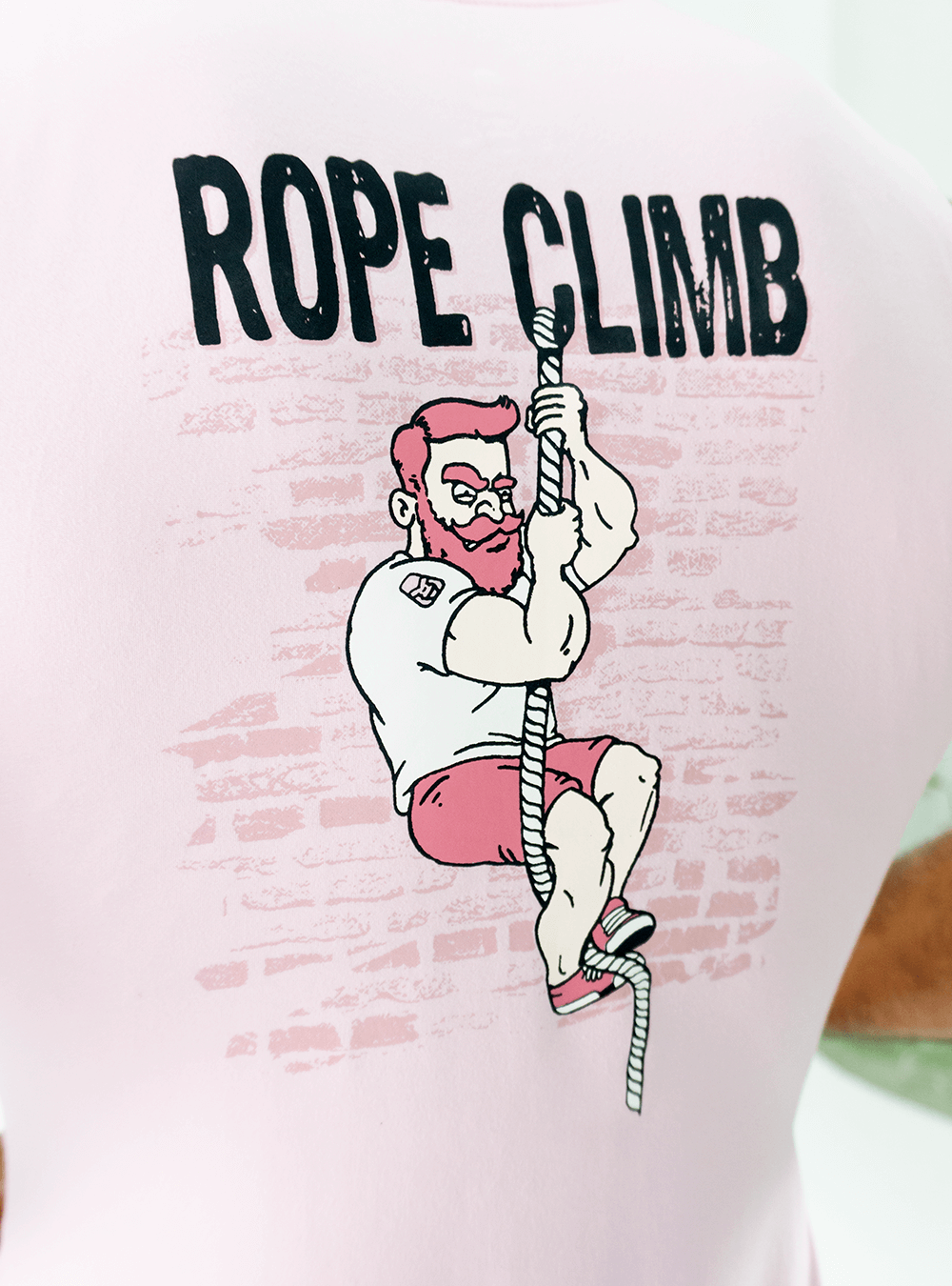 MUSCLE SEAMLESS 'ROPE CLIMB' TANK TOP