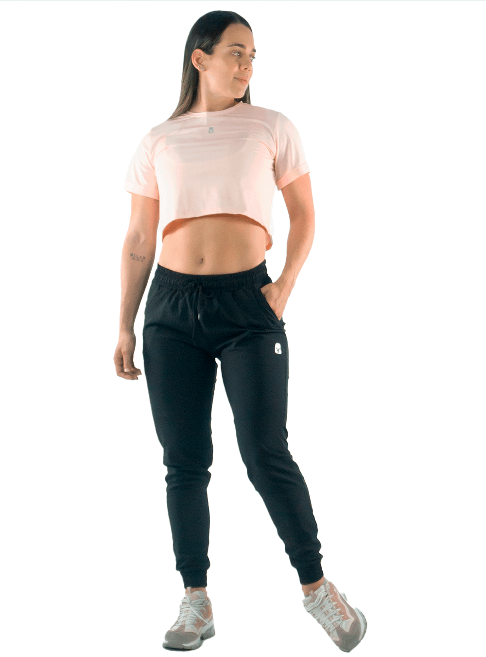 ATHLETIC LIGHT-WEIGHT UNISEX JOGGER BLACK