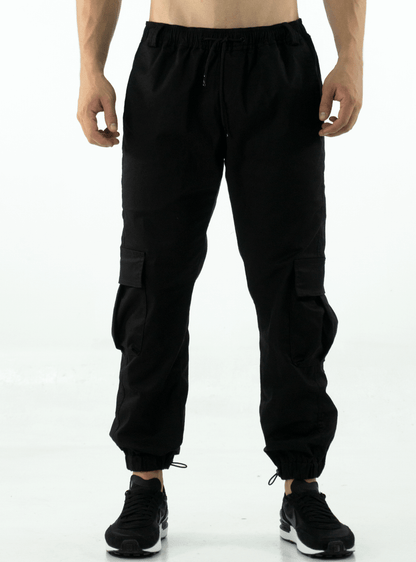URBAN UNISEX CARGO BLACK PANTS
