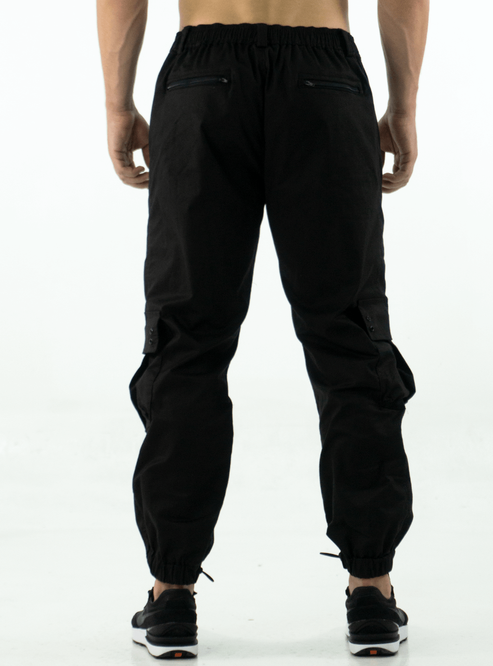 URBAN UNISEX CARGO BLACK PANTS