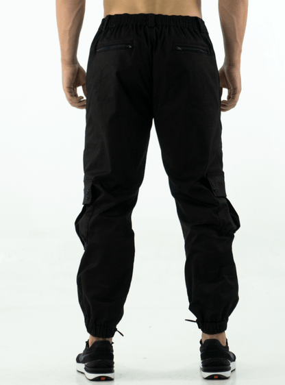 URBAN UNISEX CARGO BLACK PANTS