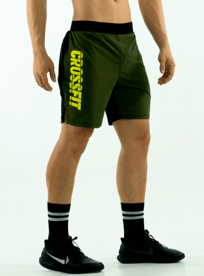 MILITARY GREEN CROSSFIT SHORTS 3.0