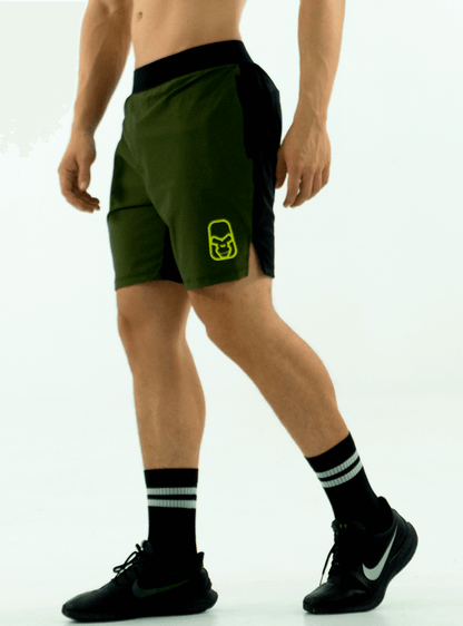 MILITARY GREEN CROSSFIT SHORTS 3.0